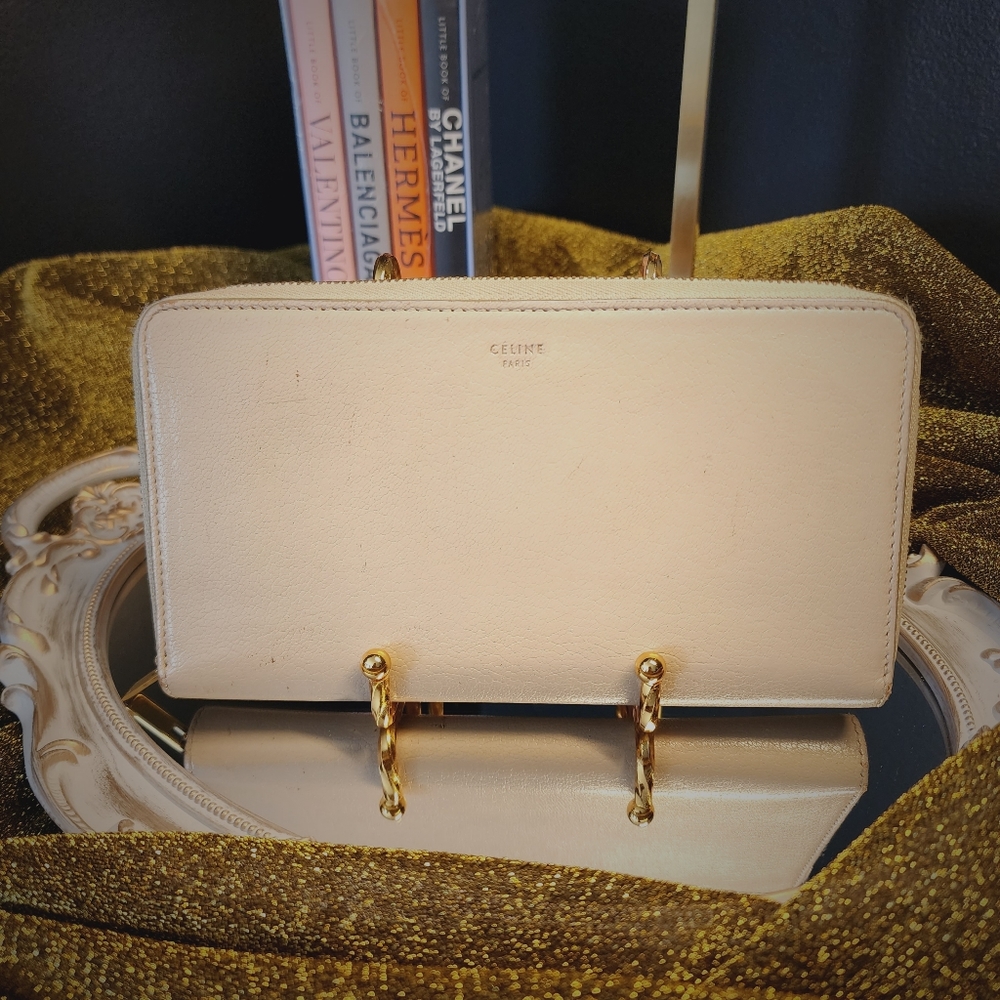 Celine Vintage Zip Wallet
